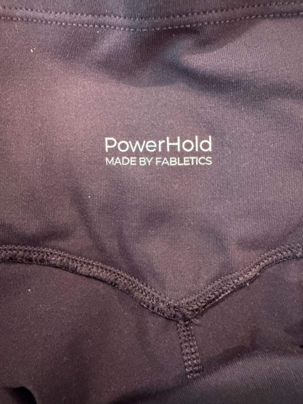 Fabletics Women Deep Plum High-Waist Leggings - Picture 3 of 3
